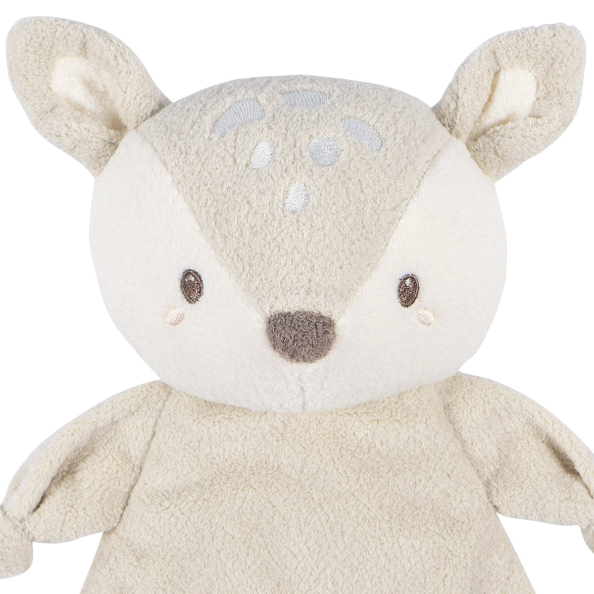 Baby Neutral Tan Deer Security Blanket, view 2