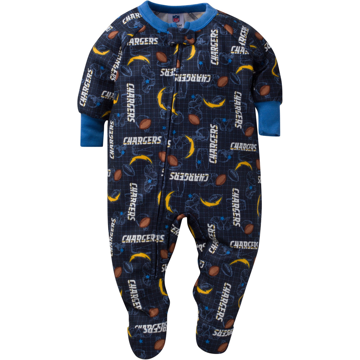 LA Chargers Baby 1 Pack Blanket Sleeper