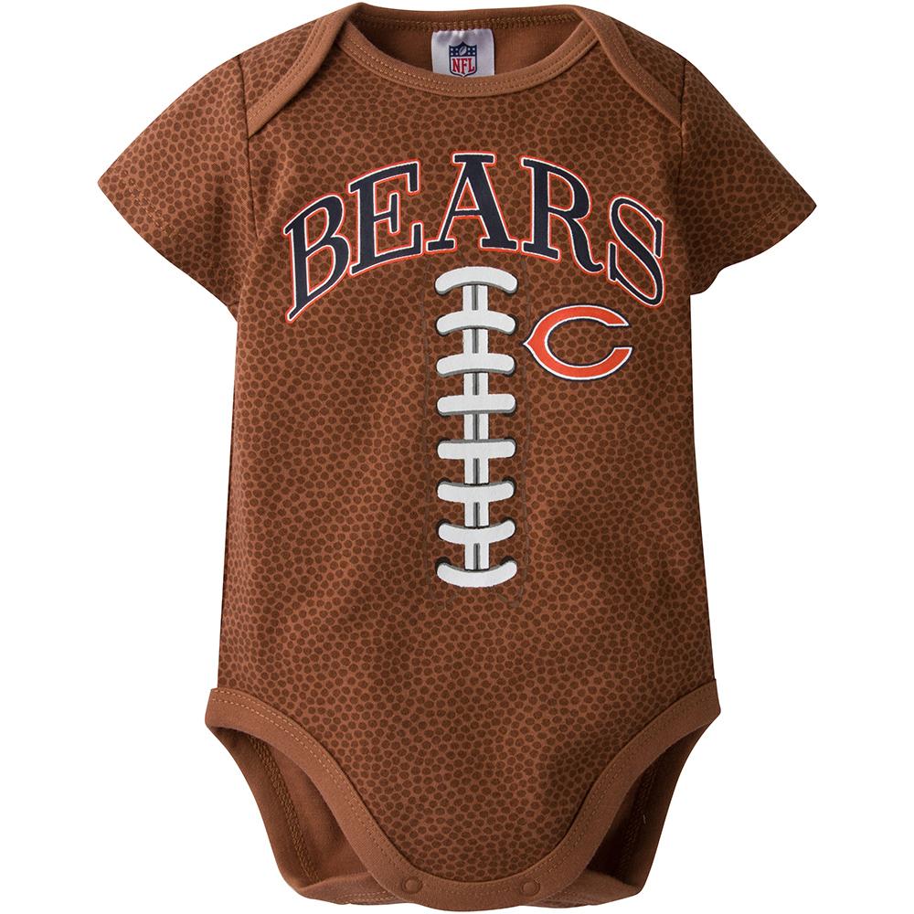 Chicago Bears Baby Boys 1-Pack Football Bodysuit