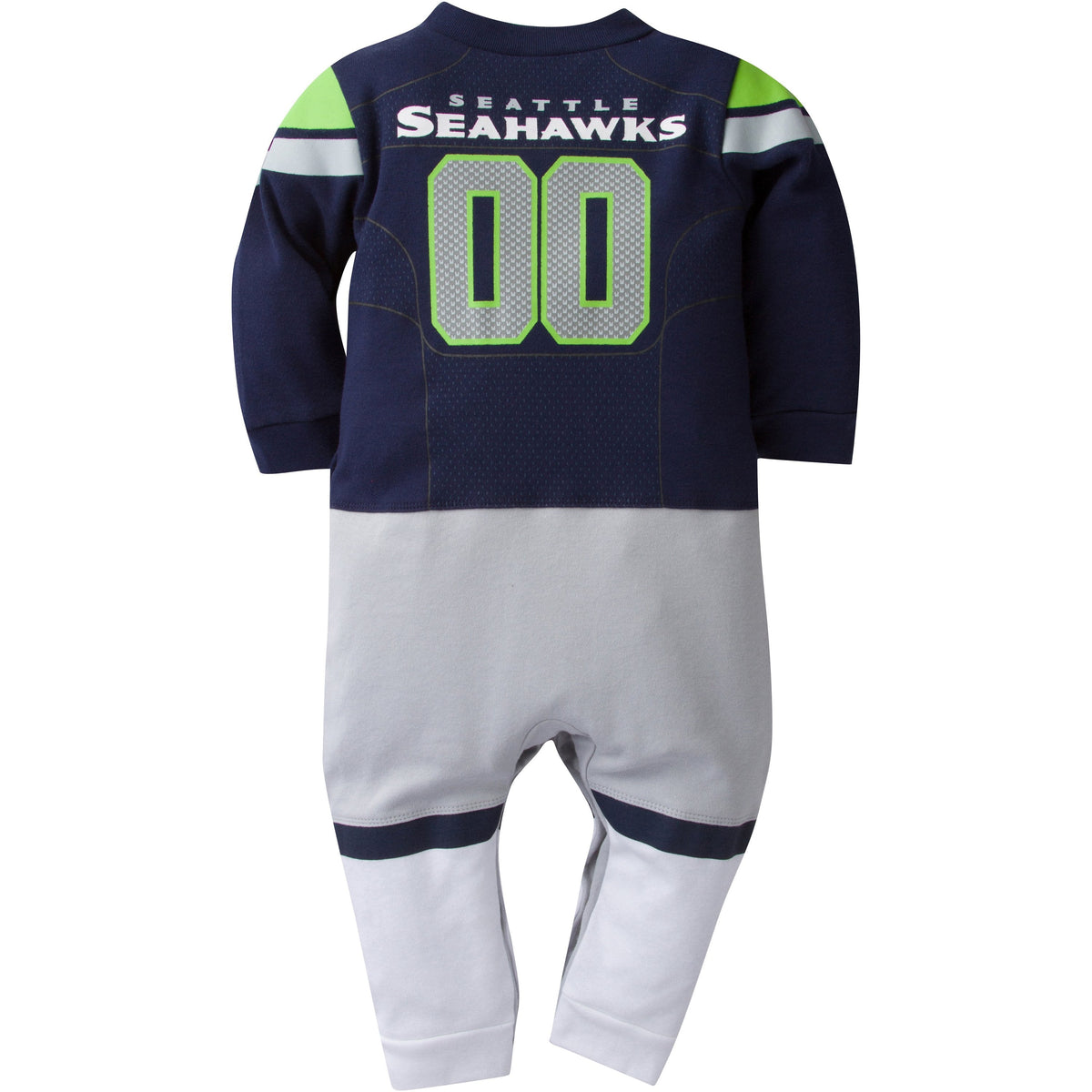Seattle Seahawks Baby 1 Pack Footysuit, view 2