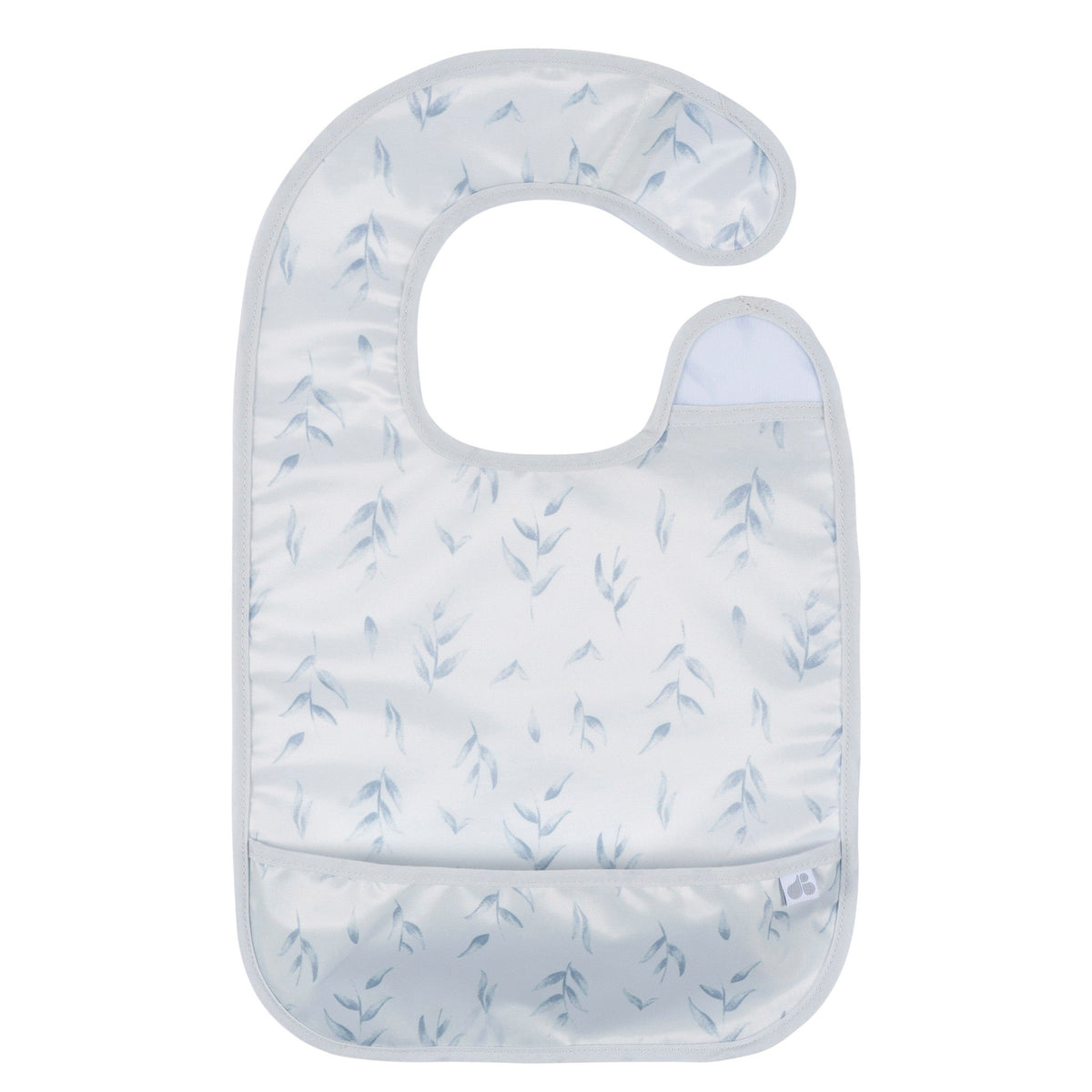 2-Pack Baby Boys Blue Wipeable Bibs, view 2