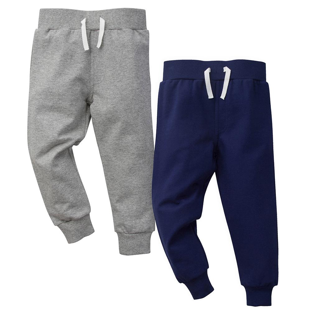2-Pack Infant & Toddler Boys Navy and Grey French Terry Pants