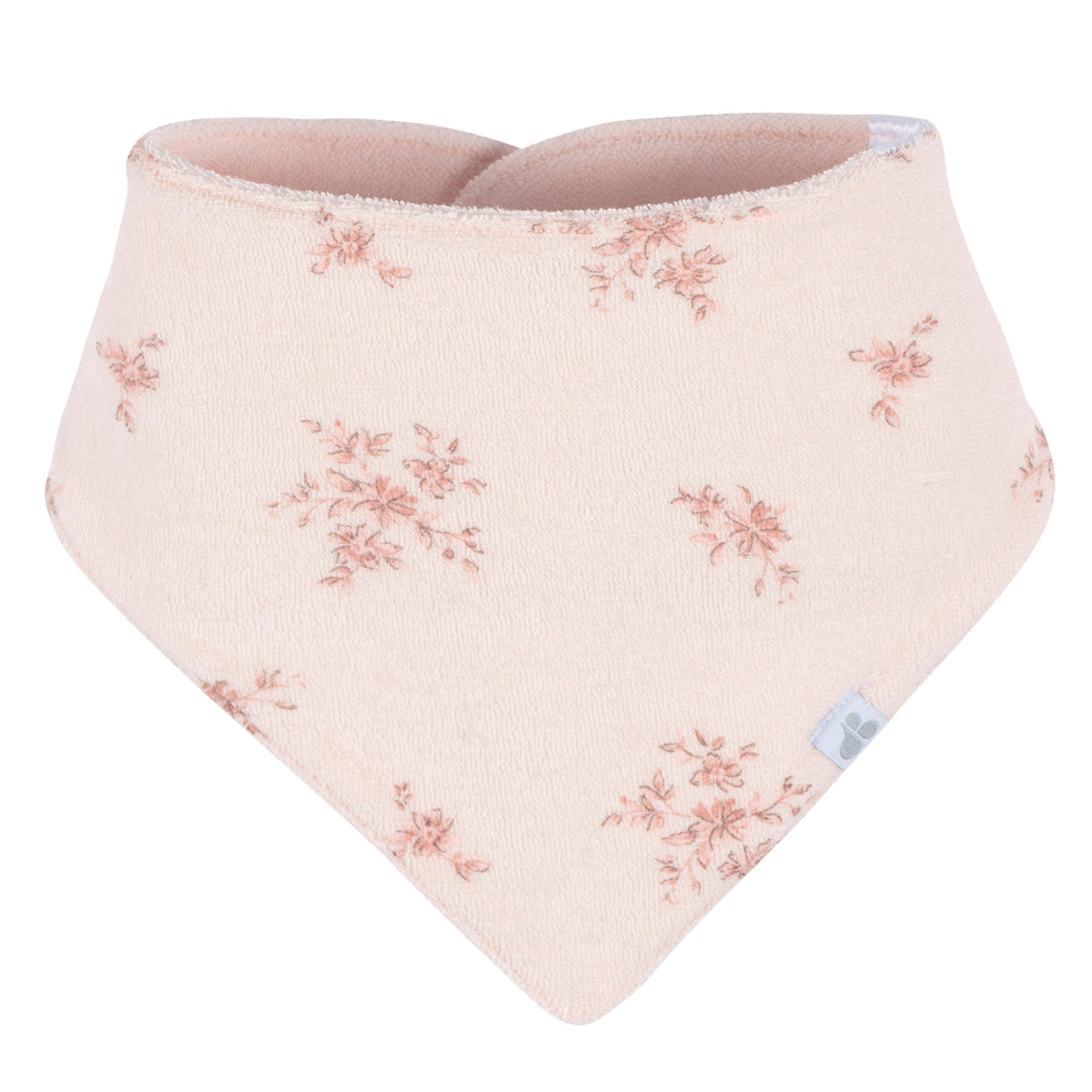 3-Pack Baby Girls Pink Bandana Bib, view 2