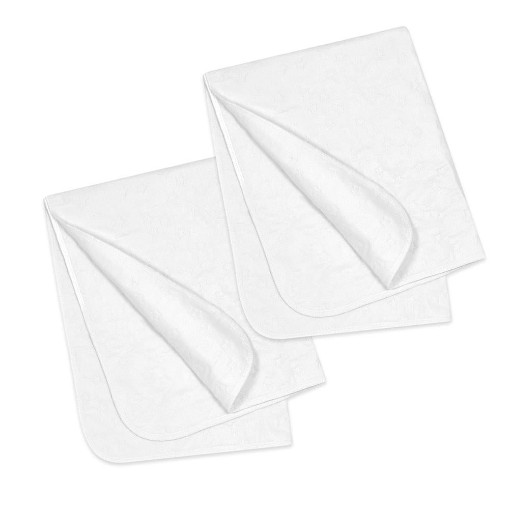 2-Pack White Water Resistant Protector Pads