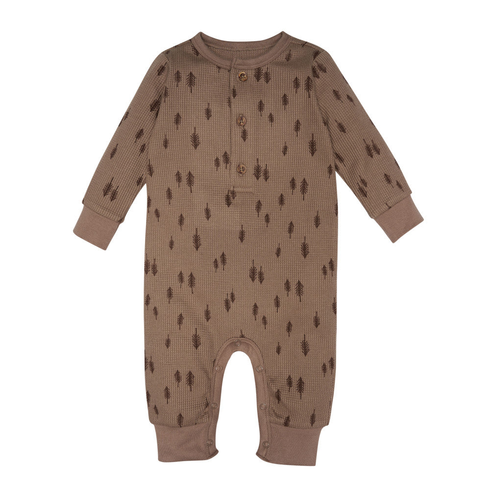 Modern Moments by Gerber 2-Pack Baby Neutral Blue Romper, additional view 1