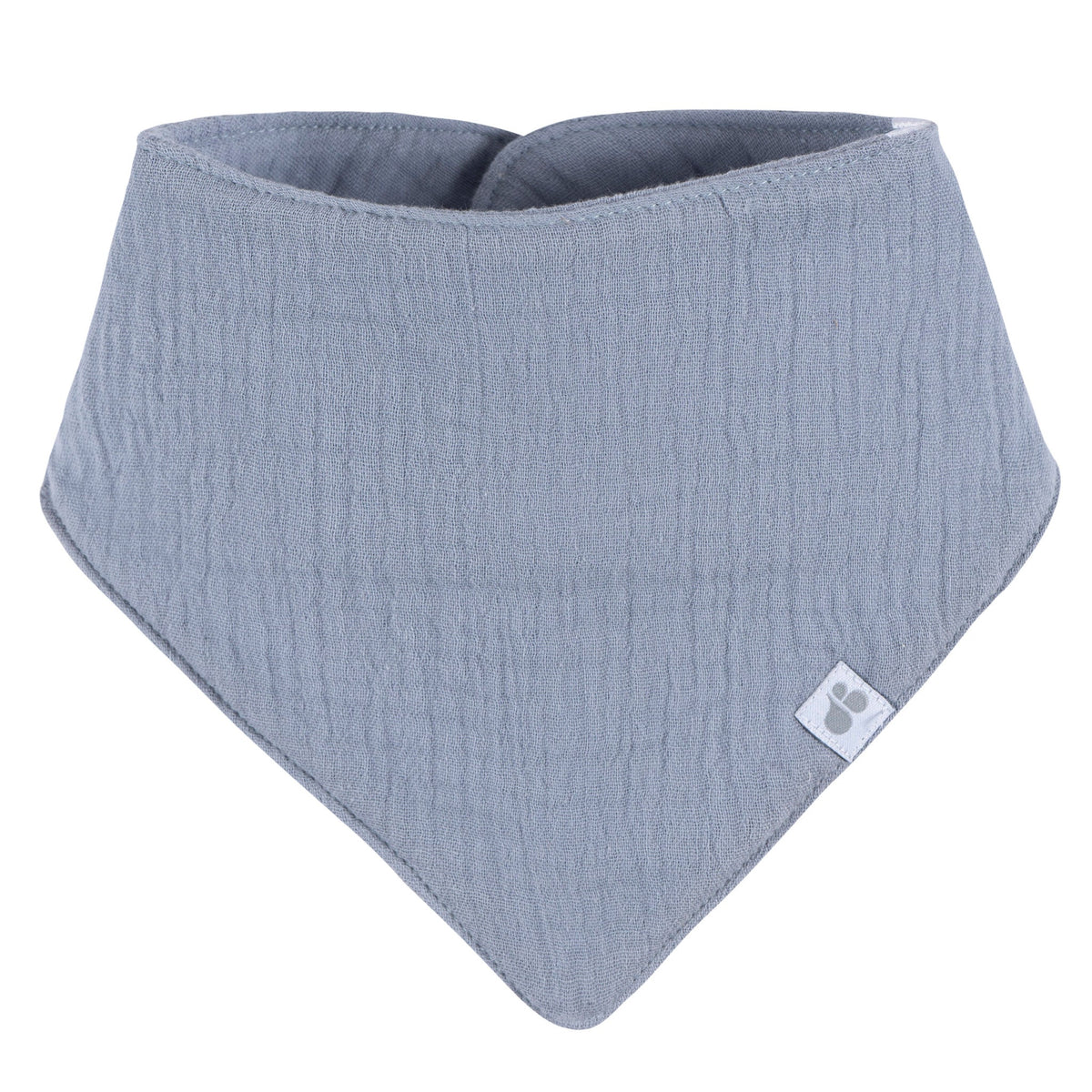 4-Pack Baby Boys Blue Multi Bandana Bib, view 3