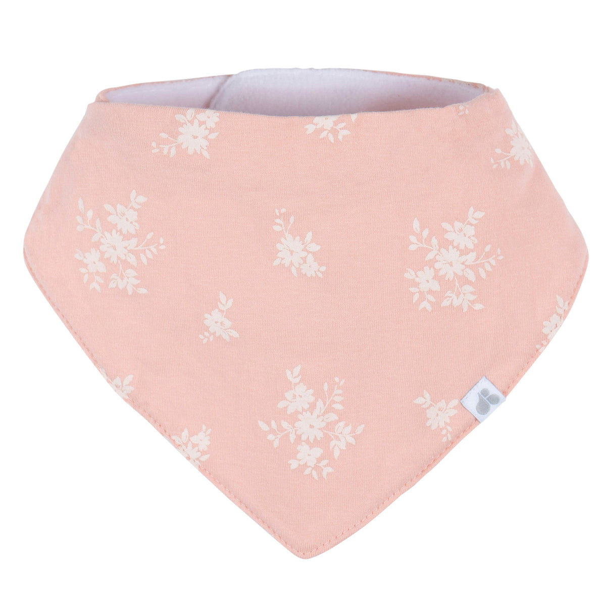 4-Pack Baby Girls Multi Pink Bandana Bib, view 4