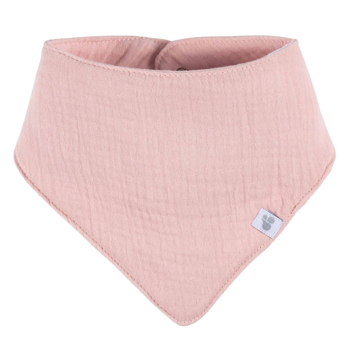 4-Pack Baby Girls Pink Multi Bandana Bib, view 3