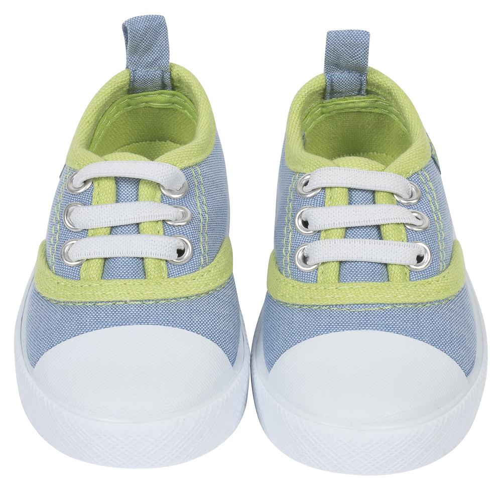 Baby Boys' Chambray Lace Up Sneaker