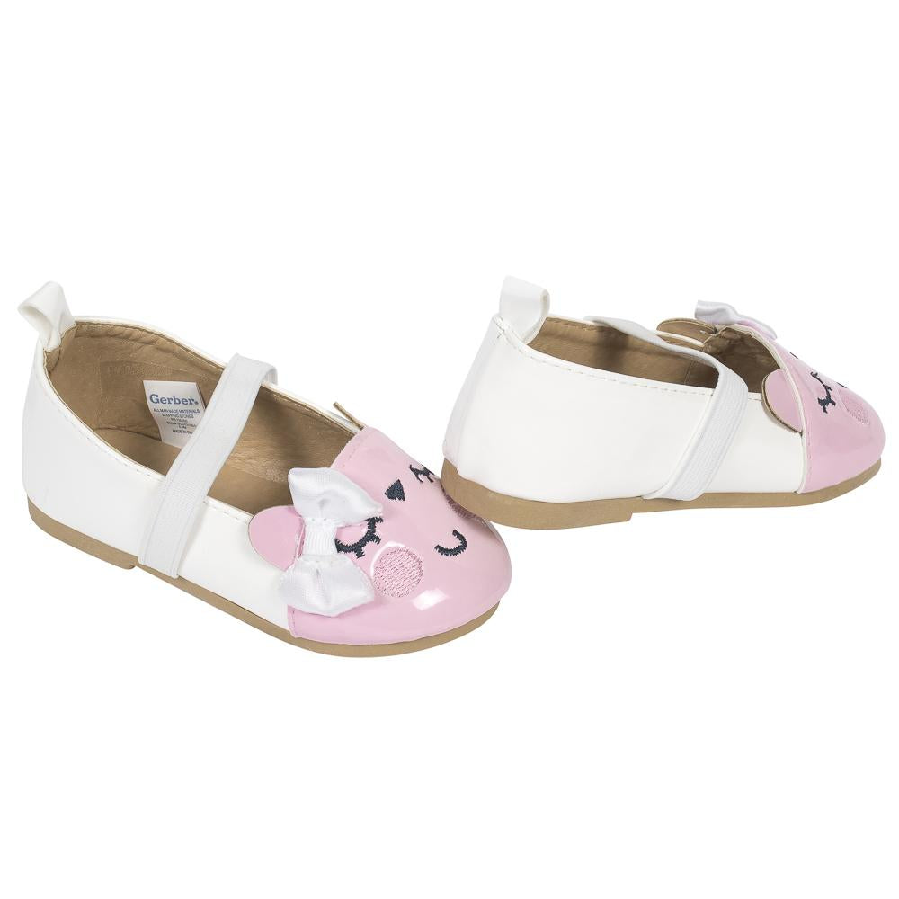 Baby Girls’ Mary Jane, White Bear, view 2