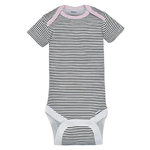4-Pack Girls Princess Crown Short-Sleeve Onesies Bodysuits, view 6