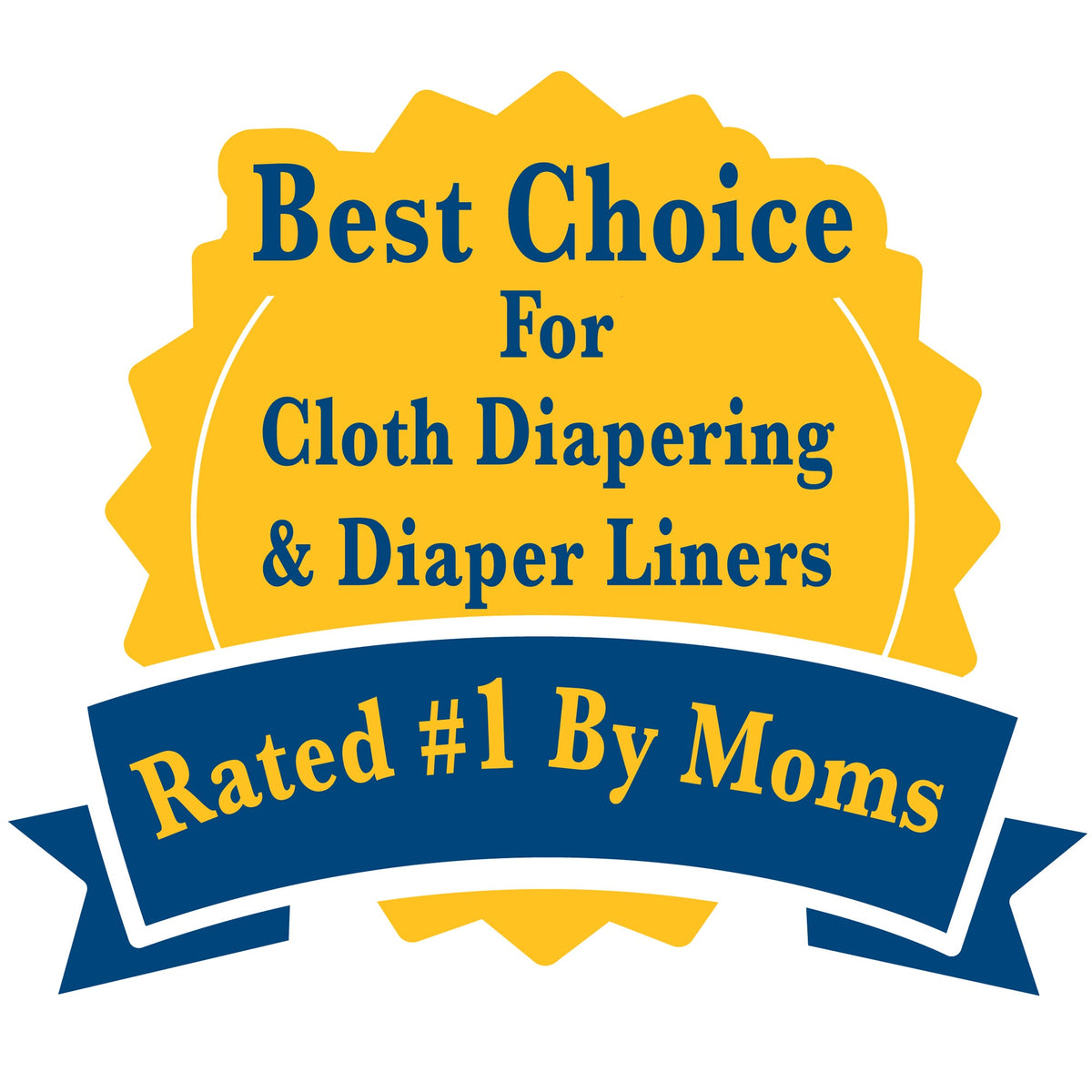 10pk White Gauze Prefold Cloth Diapers - 5-ply Center Panel, view 3