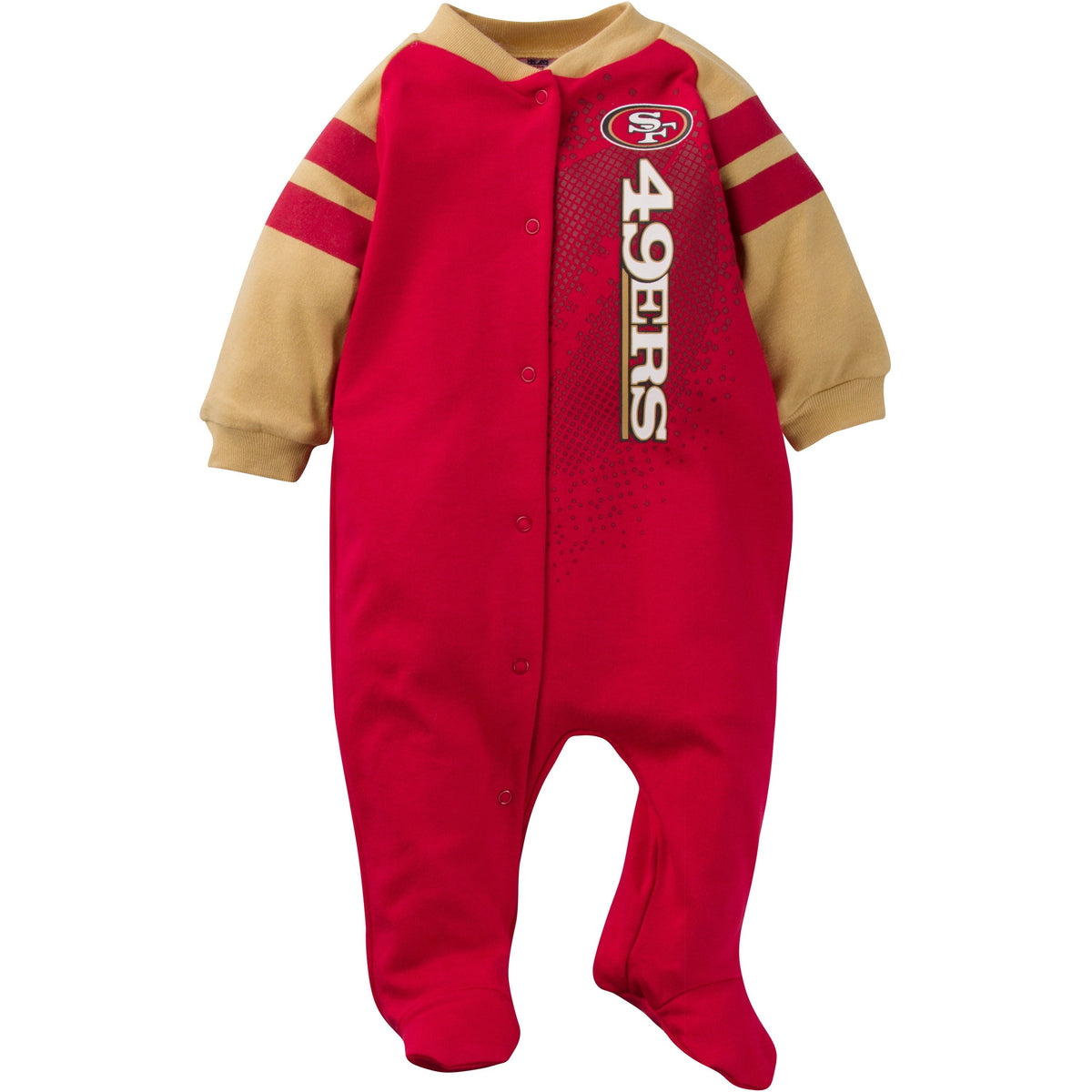 San Francisco 49ers Baby Boy Footed coverall