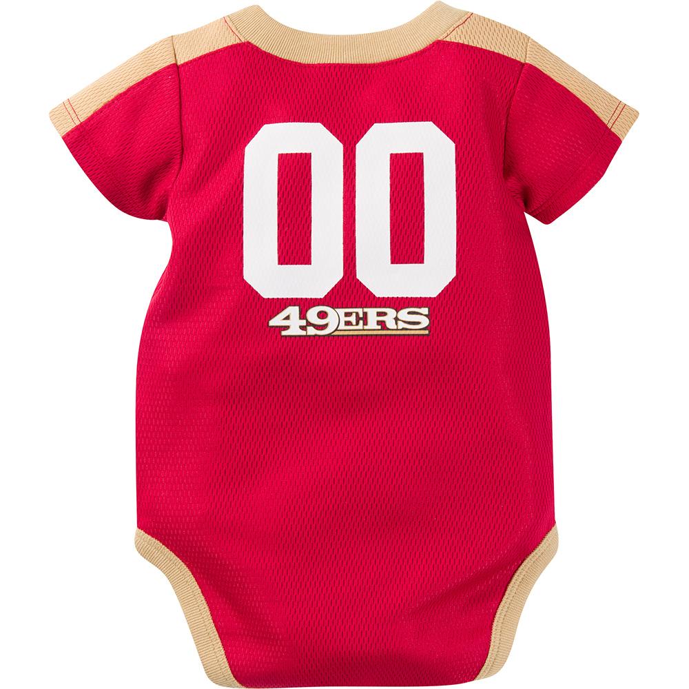 49ers Baby Boy Jersey Bodysuit, view 2