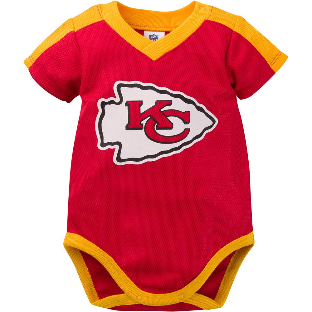Chiefs Baby Boy Jersey Bodysuit