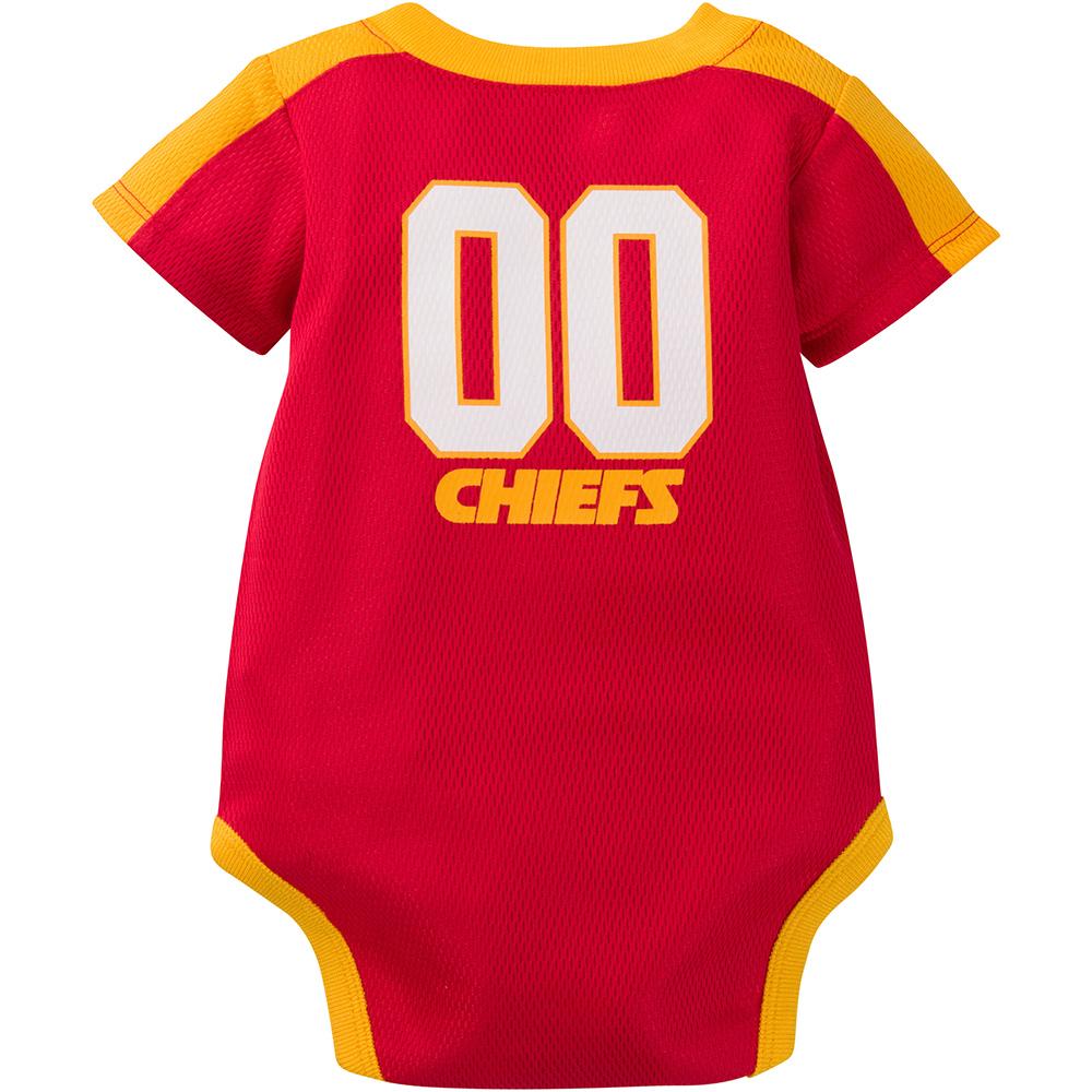 Chiefs Baby Boy Jersey Bodysuit, view 2