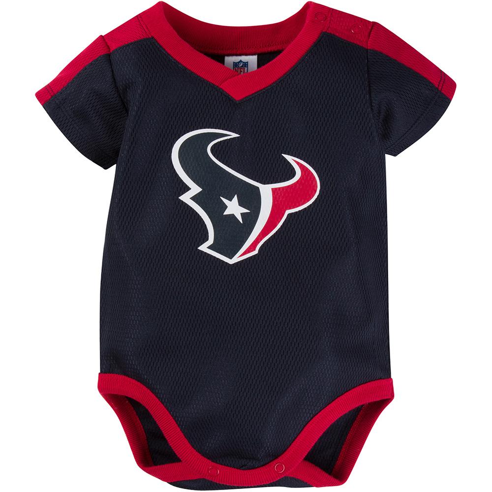 Texans Baby Boy Jersey Bodysuit