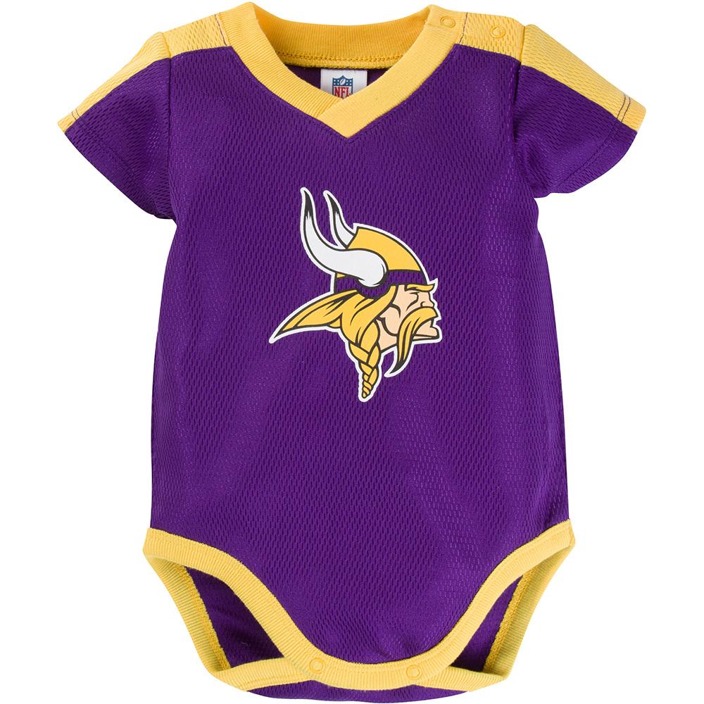 Vikings Baby Boy Jersey Bodysuit