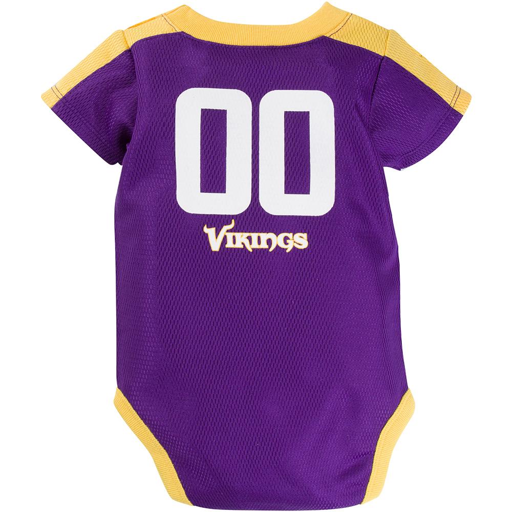 Vikings Baby Boy Jersey Bodysuit, view 2