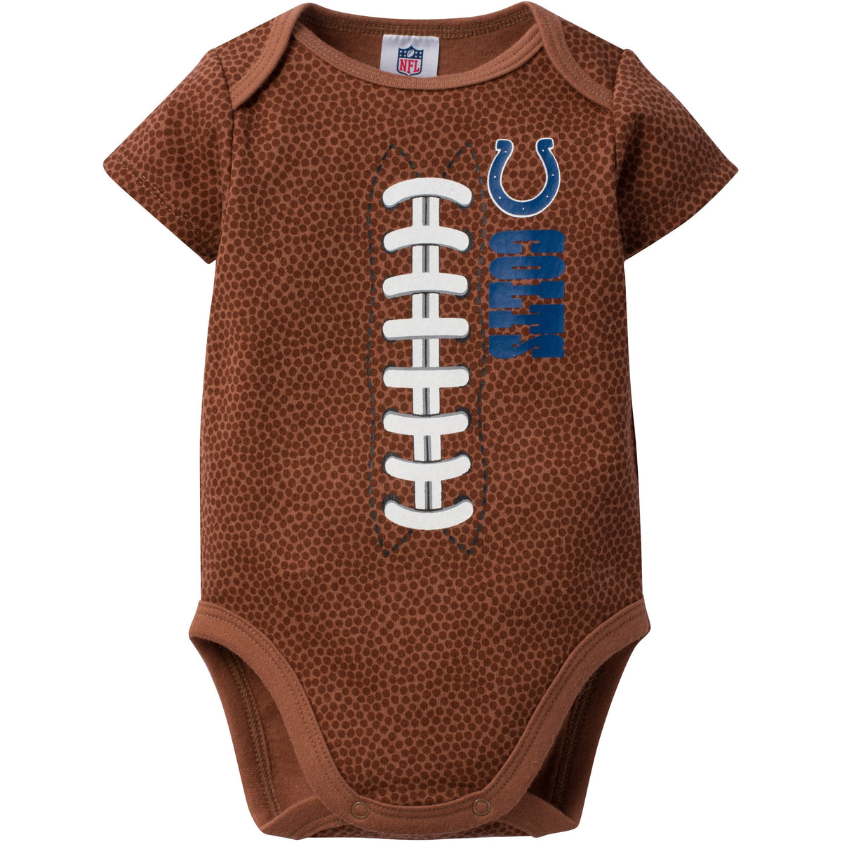 Indianapolis Colts Infant Short Sleeve Football Bodysuit