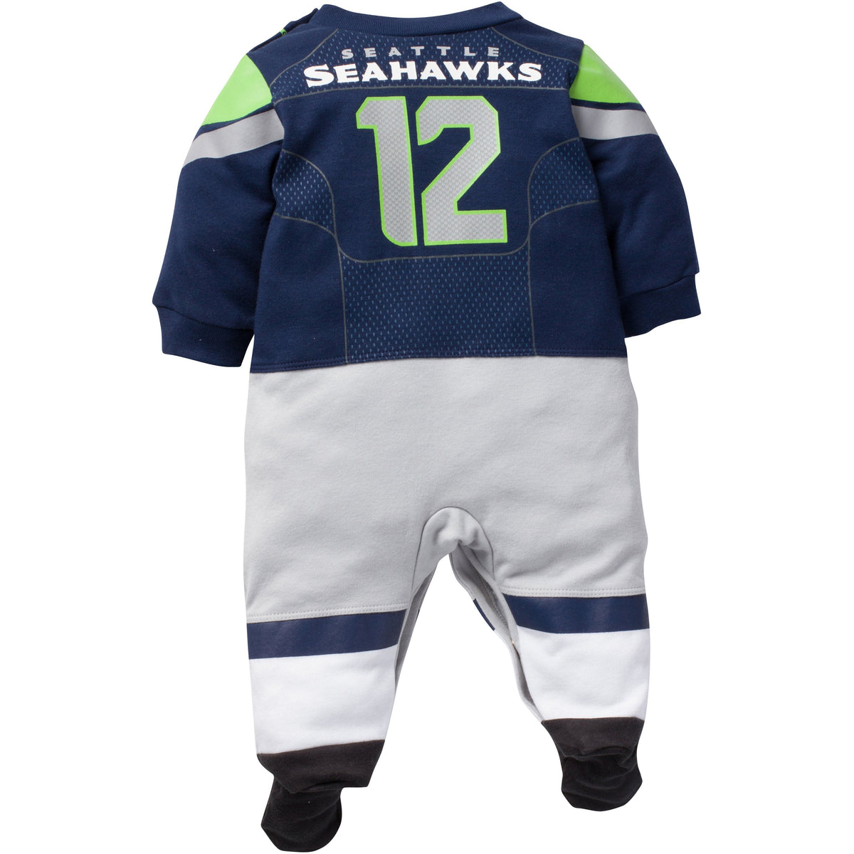 Seattle Seahawks Newborn Footysuit, view 2