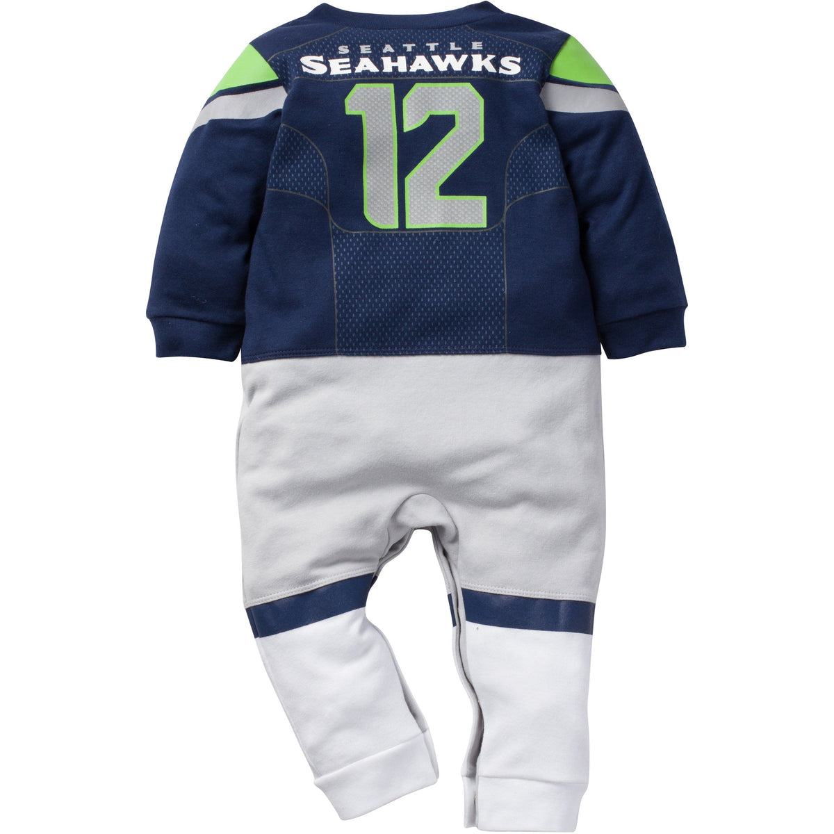 Seattle Seahawks Infant Footysuit, view 2