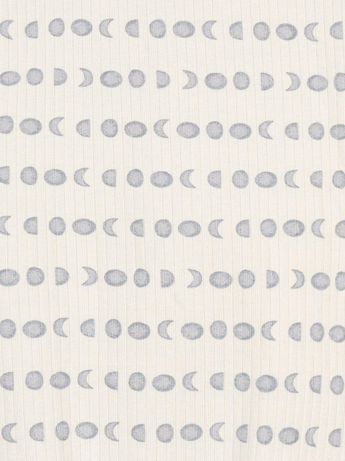 3-Piece Baby Neutral Moons Gown Set, close-up detail 1