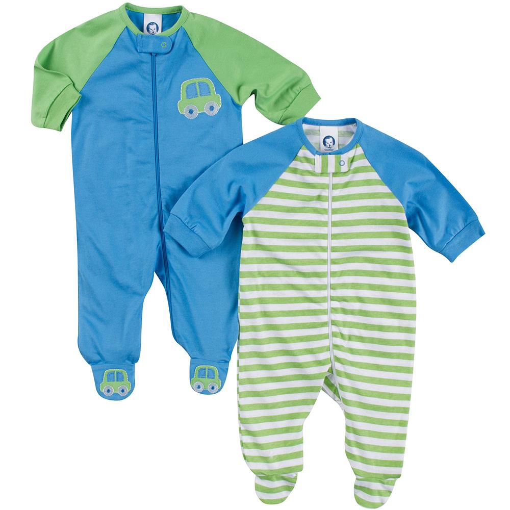2-Pack Boys Car Sleep N' Play