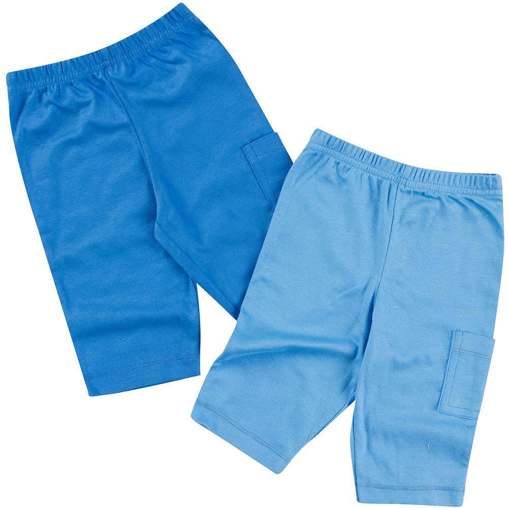 2-Pack Boys Blue Side-Pocket Pants