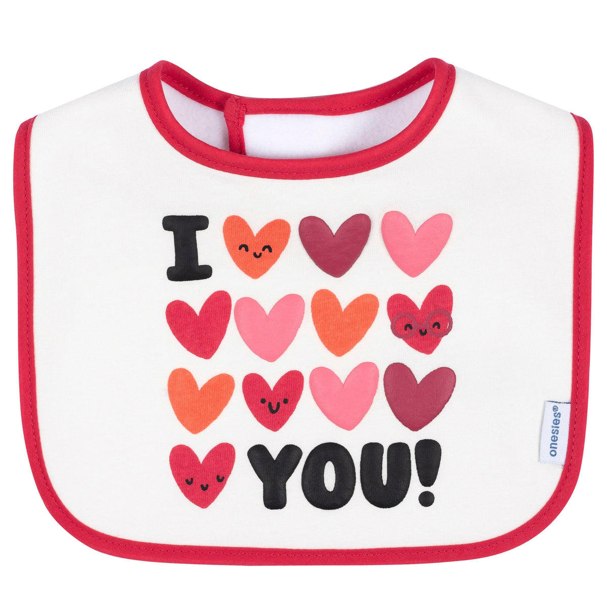 8-Pack Baby Neutral Holiday Drooling Bibs, view 2