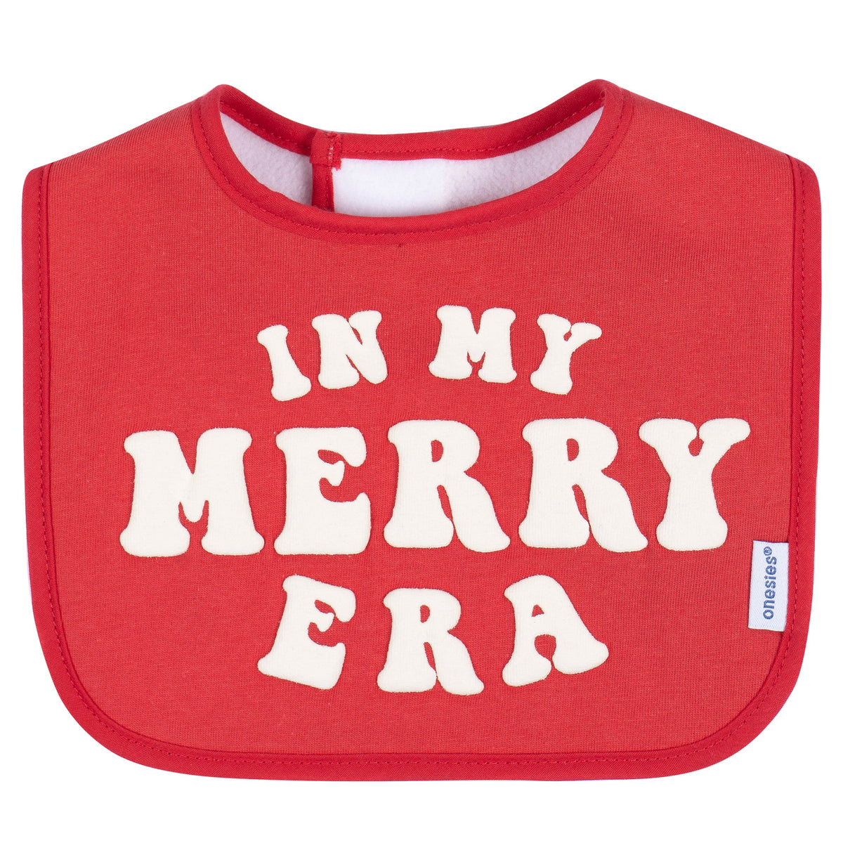 8-Pack Baby Neutral Holiday Drooling Bibs, view 9