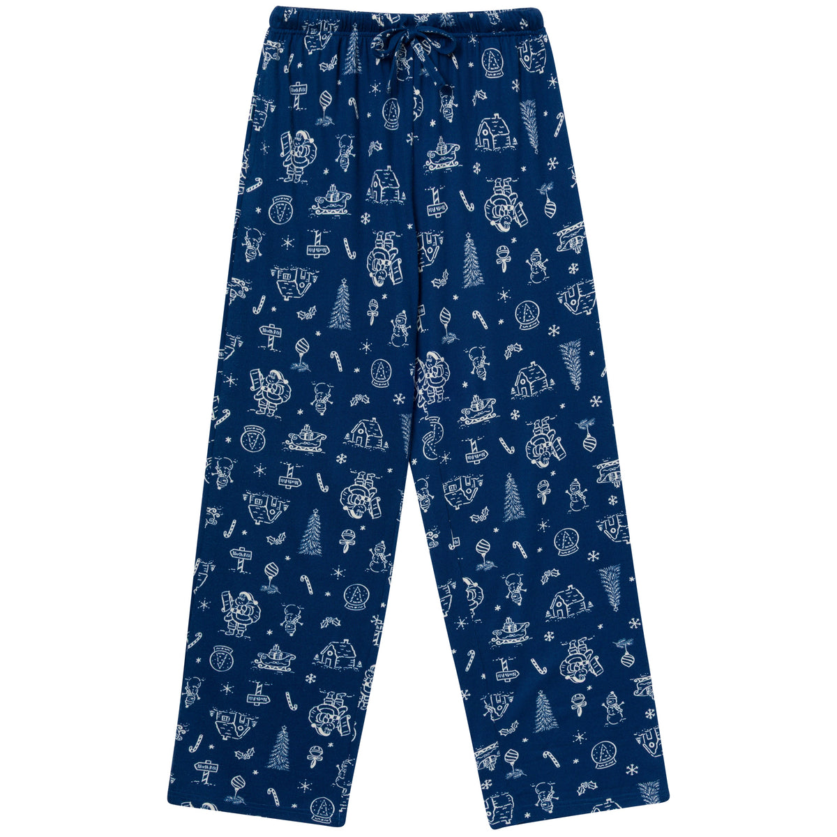 2-Piece Men's Navy Toile Pajamas-Gerber Childrenswear Wholesale