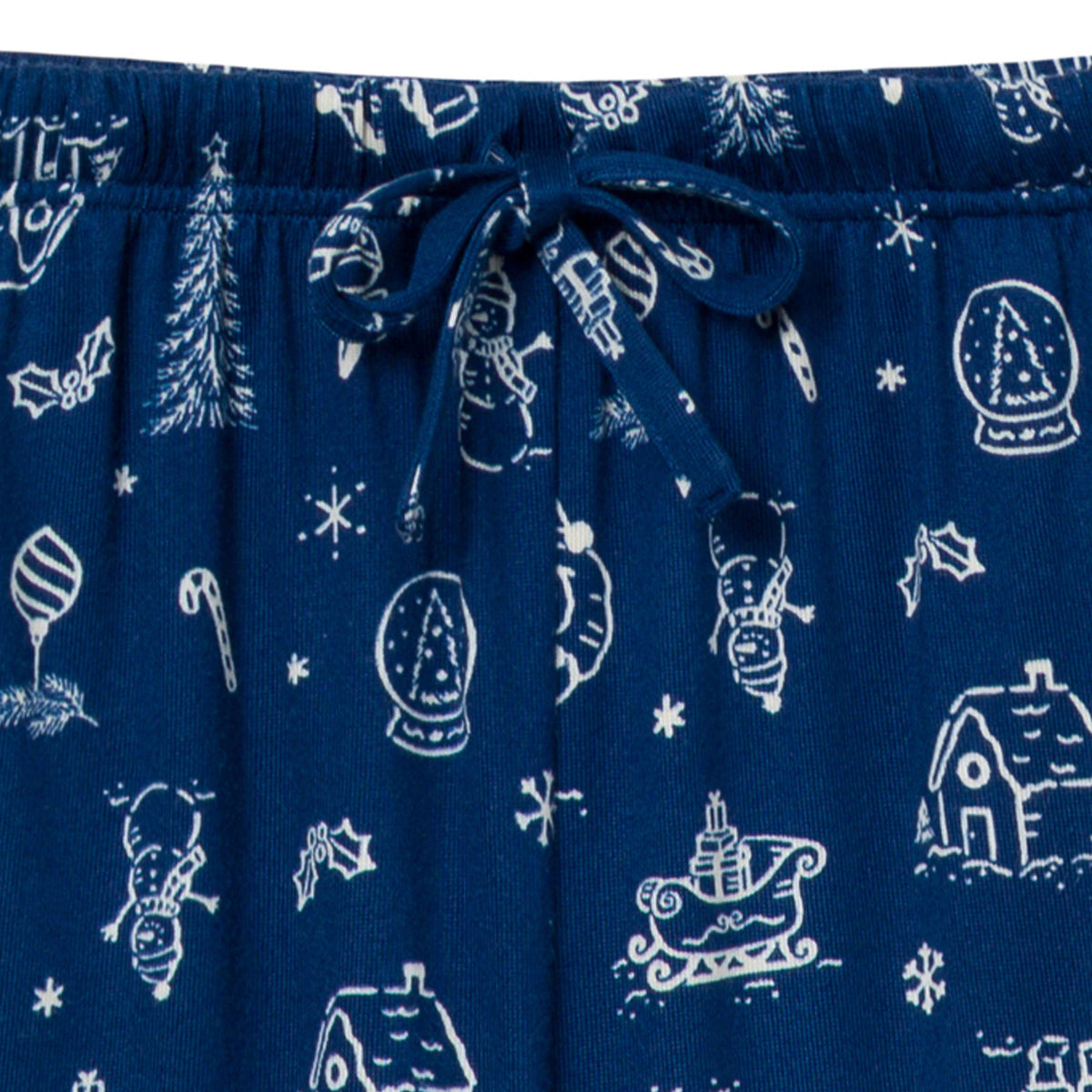 2-Piece Men's Navy Toile Pajamas-Gerber Childrenswear Wholesale