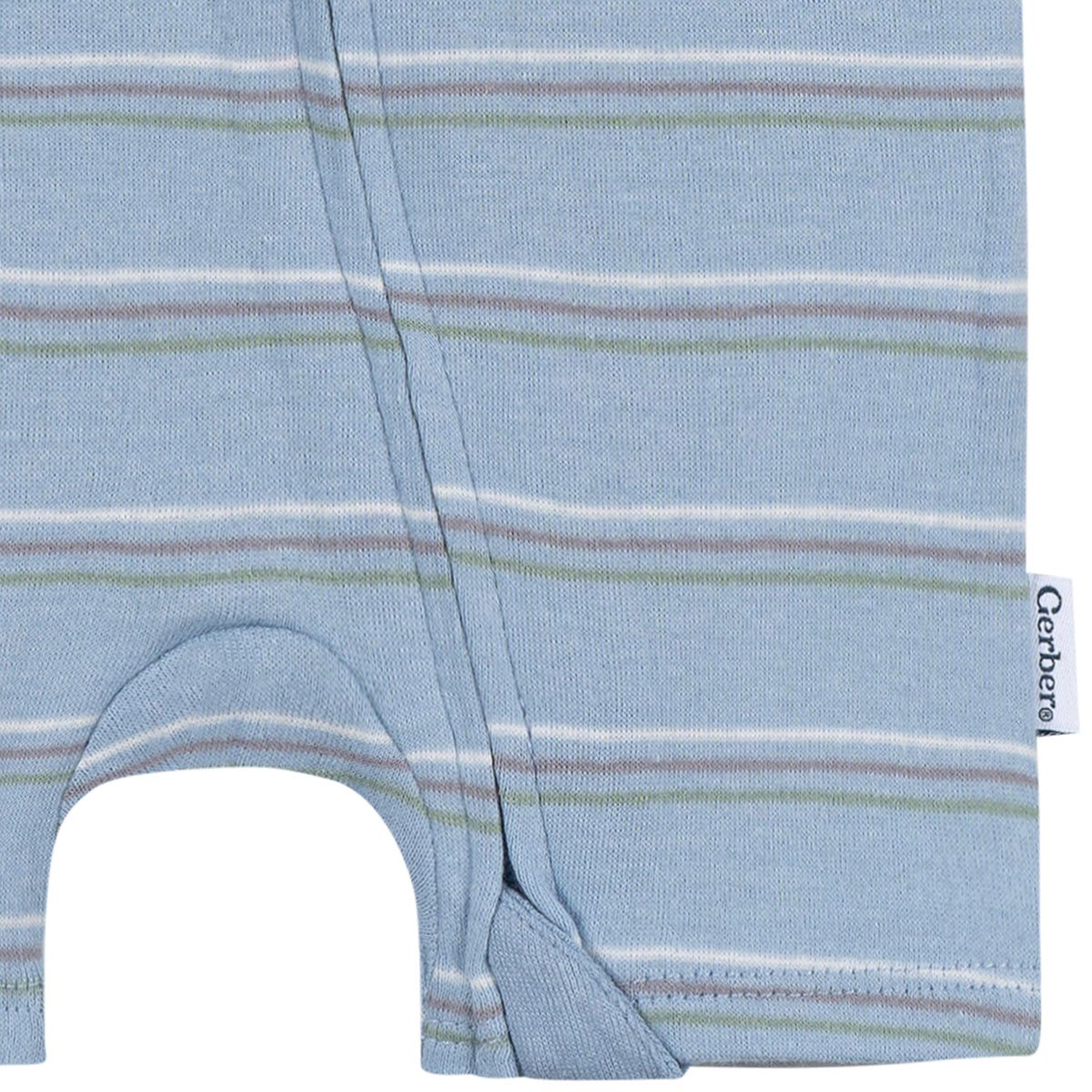 Baby Boys Stripe Y/D Stripe Snug Fit Romper