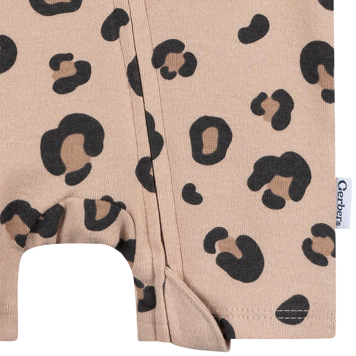 Baby Girls Leopard Snug Fit Romper