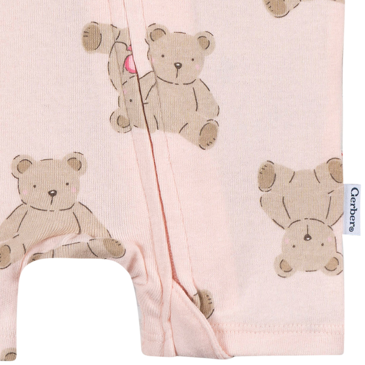 Baby Girls Bears Snug Fit Romper