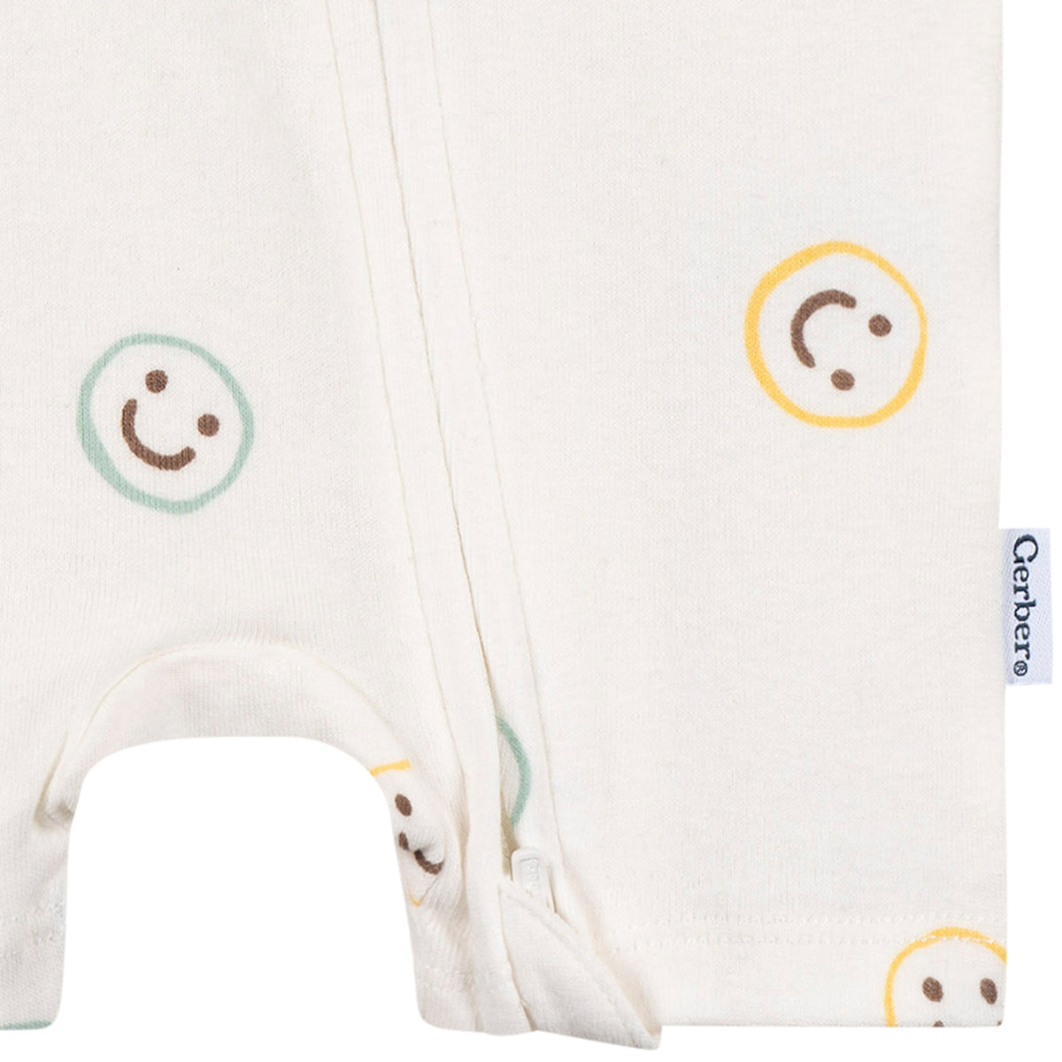Baby Neutral Smileys Snug Fit Romper