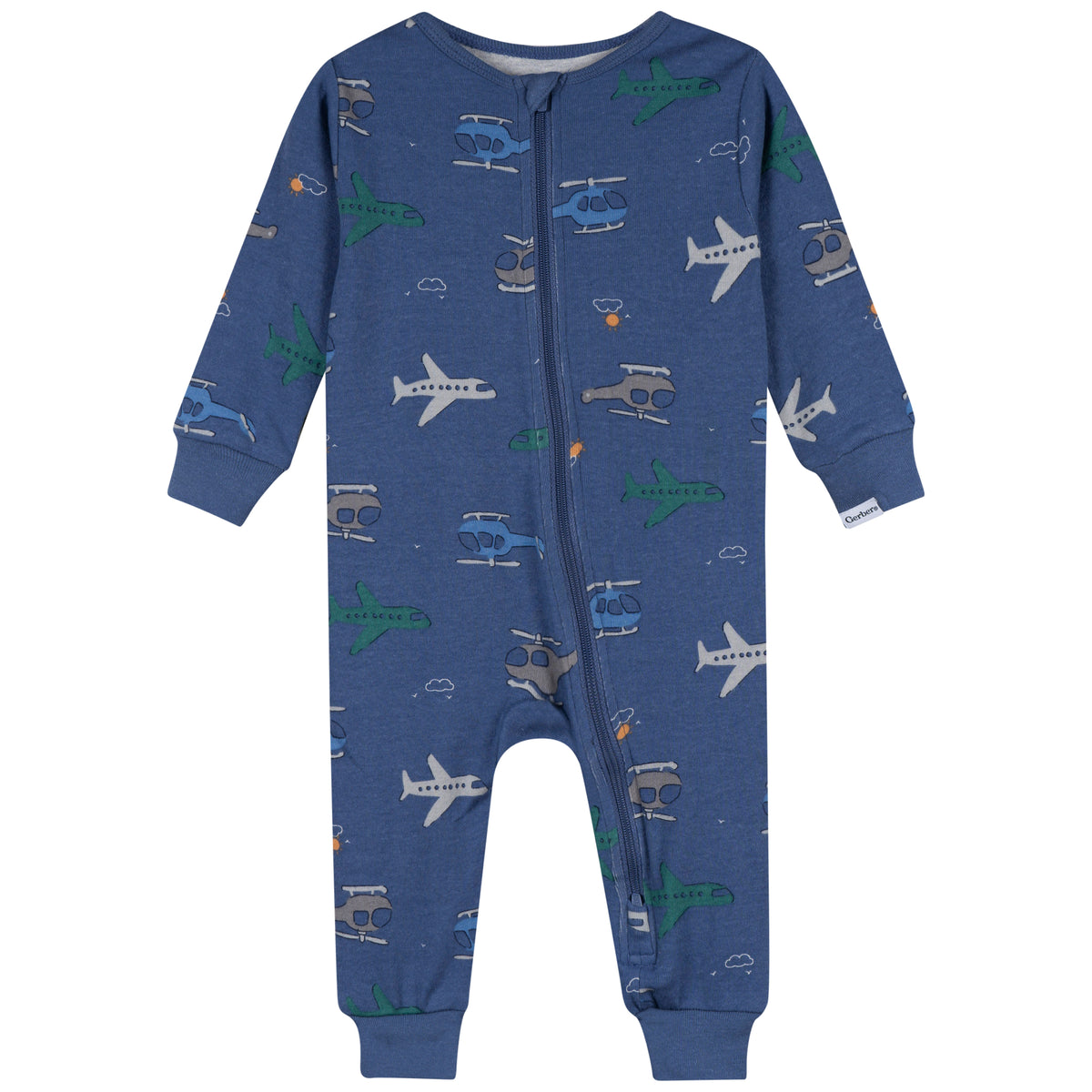 2-Pack Baby & Toddler Boys Trucks Snug Fit Footless Pajamas
