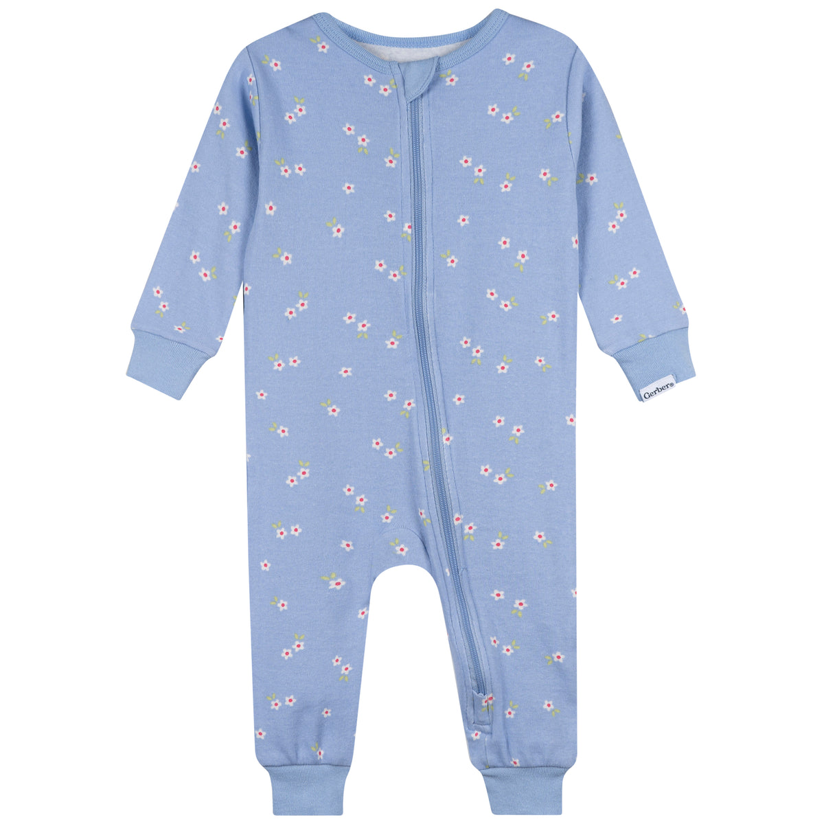2-Pack Baby & Toddler Girls Fruit Snug Fit Footless Pajamas