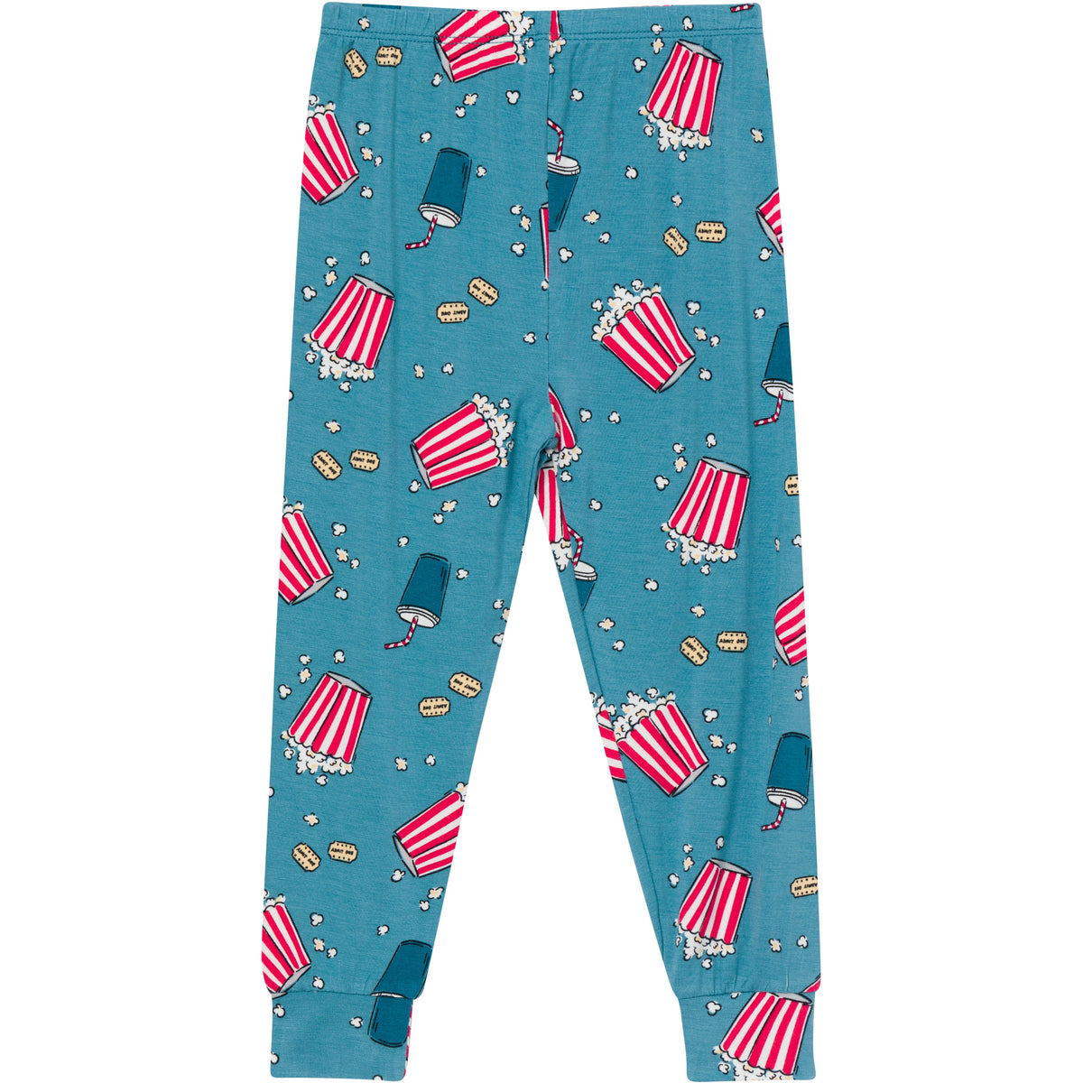 2-Piece Kids Neutral Movie Night Pajamas-Gerber Childrenswear Wholesale