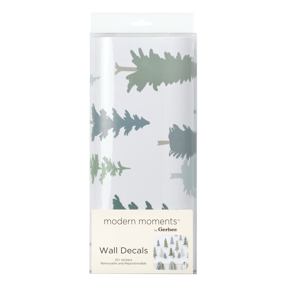 Modern Moments by Gerber 3-Pack Baby Neutral Green Wall Decals, additional view 1