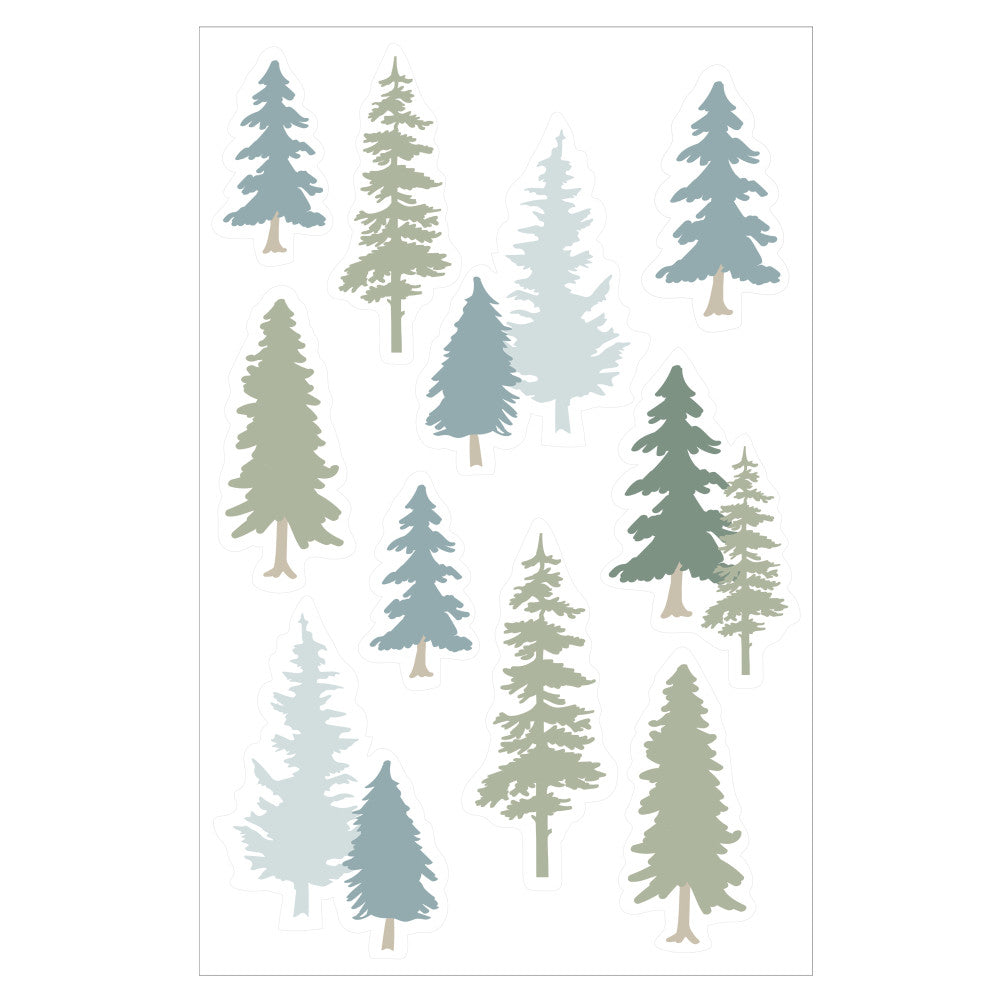 Modern Moments by Gerber 3-Pack Baby Neutral Green Wall Decals, additional view 2