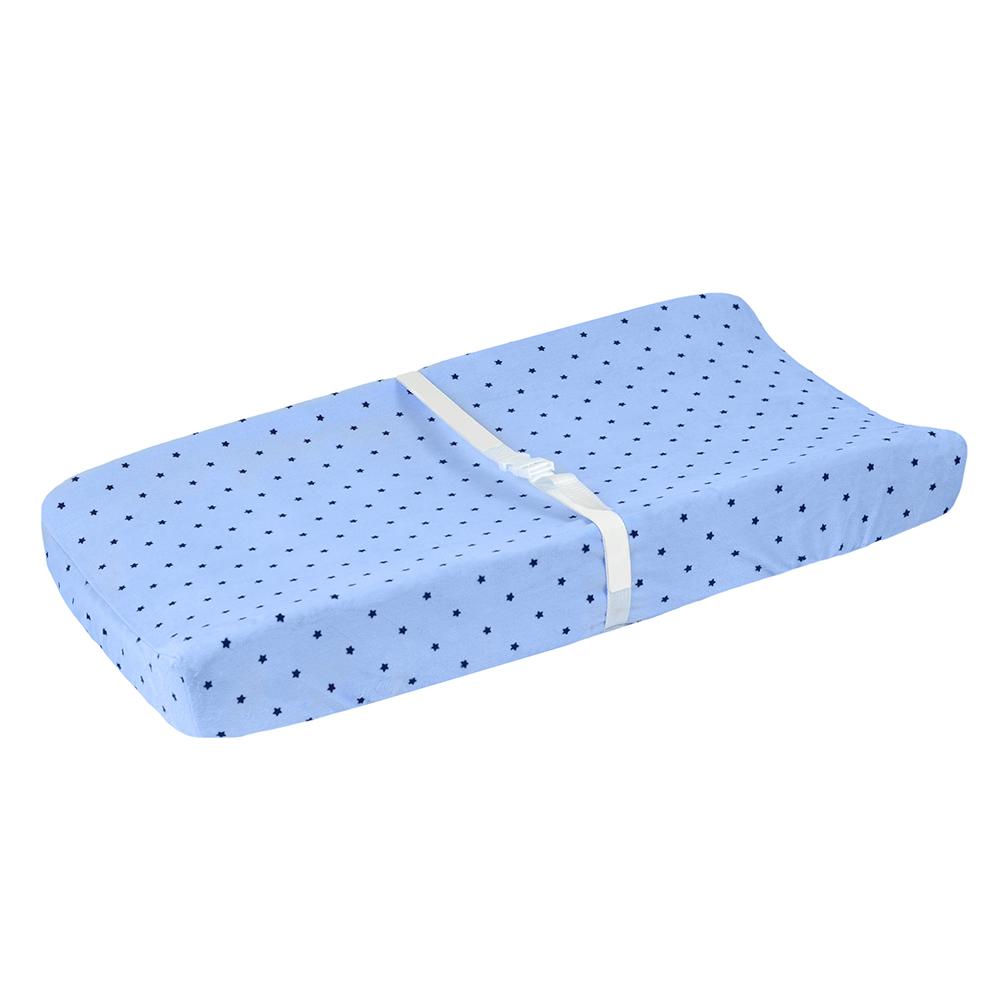 1-Pack Boys Blue Dot Changing Pad Cover