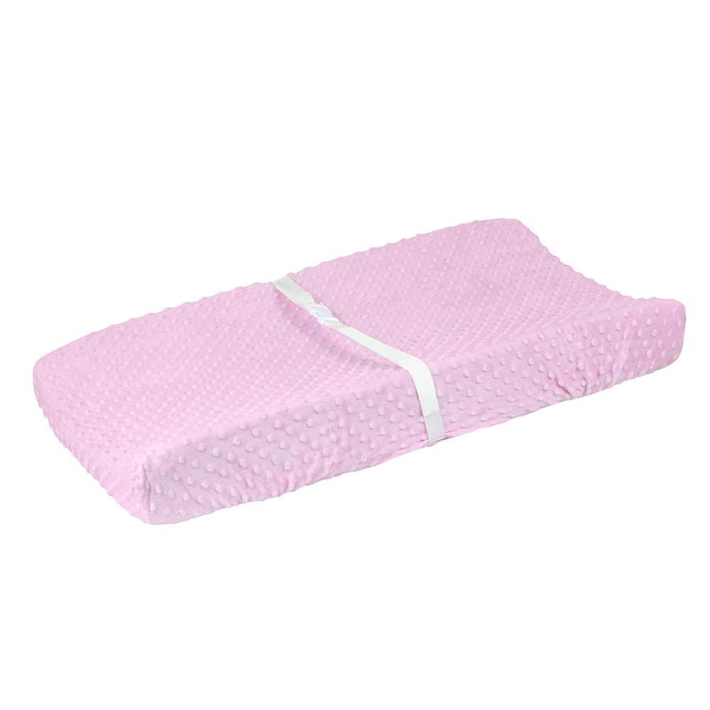 1-Pack Girls Pink Changing Pad Cover