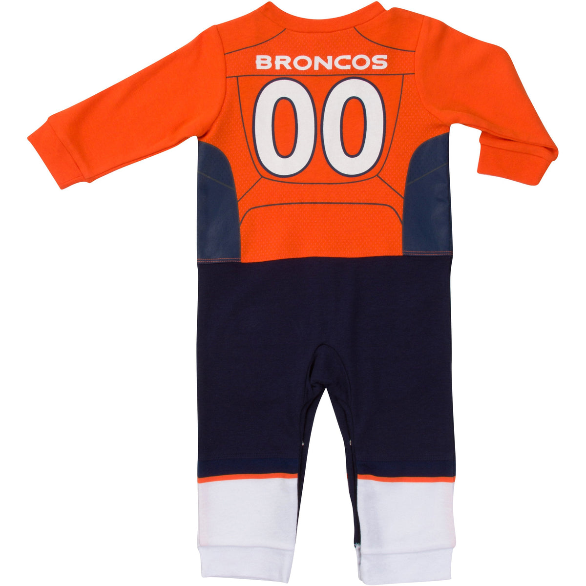 Denver Broncos Baby Boys Footysuit, close-up detail 186291, view 1