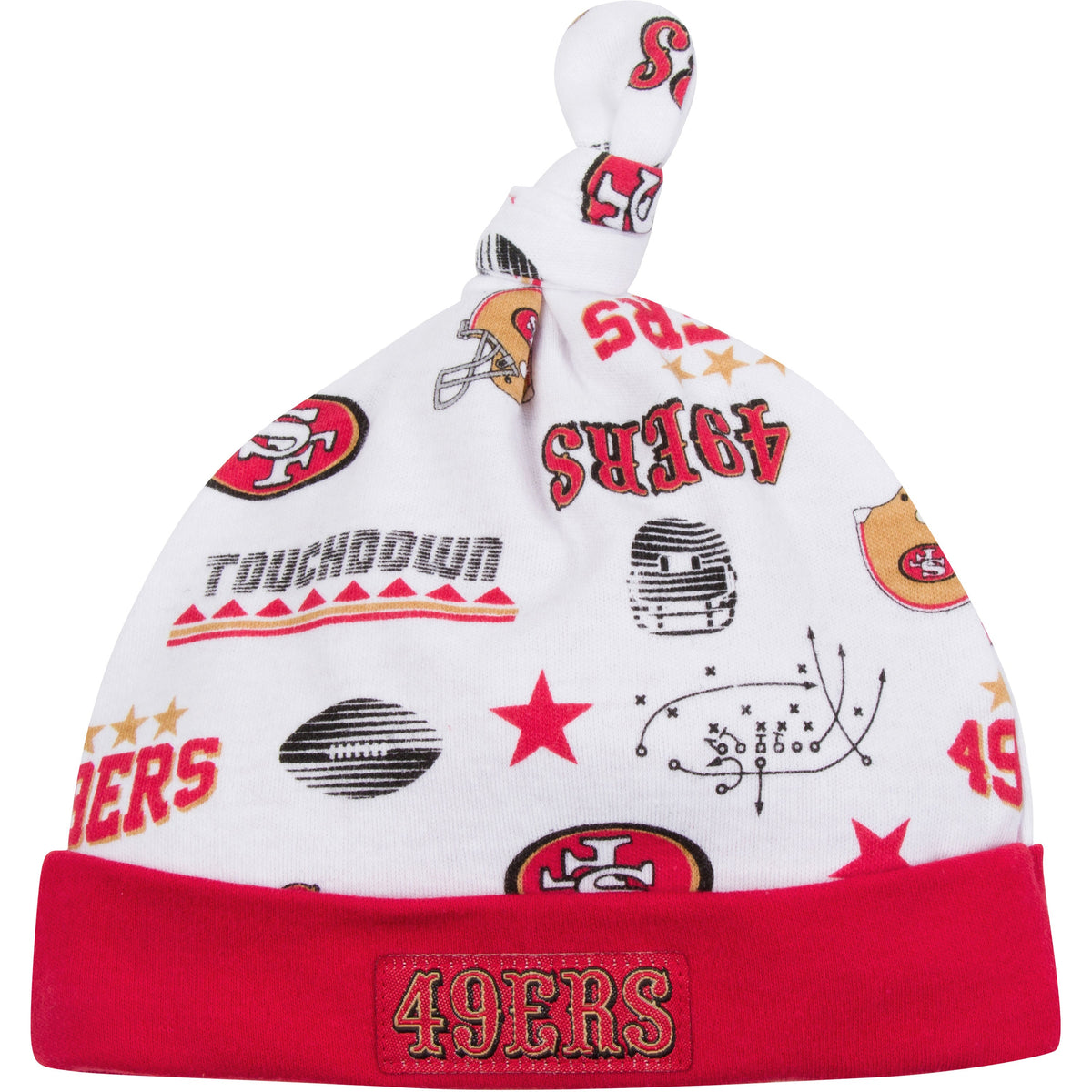 3-Piece Baby Boys 49ers Bodysuit, Sleep 'N Play, & Cap Set, additional view 2