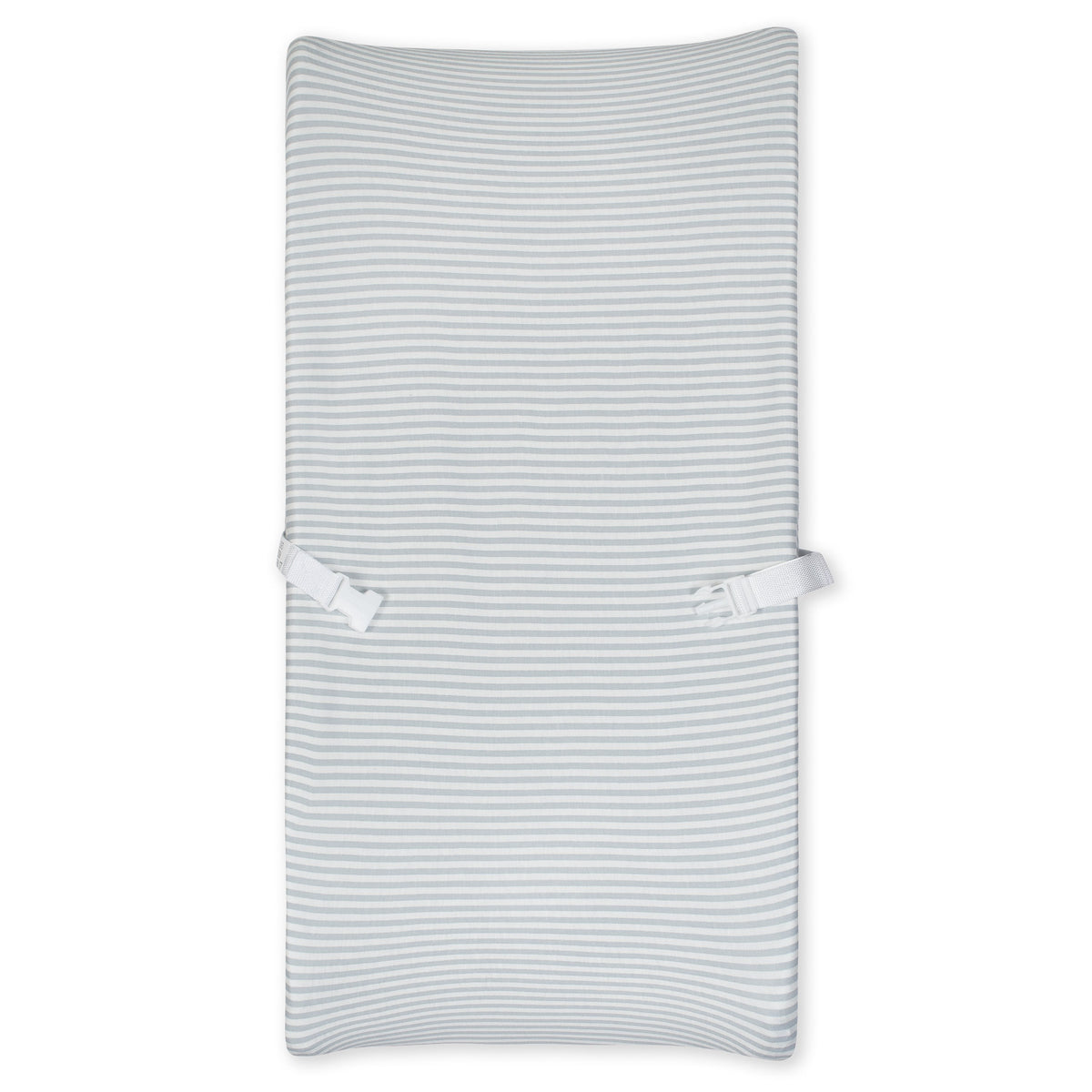1-Pack Neutral Grey Organic Changing Pad Cover