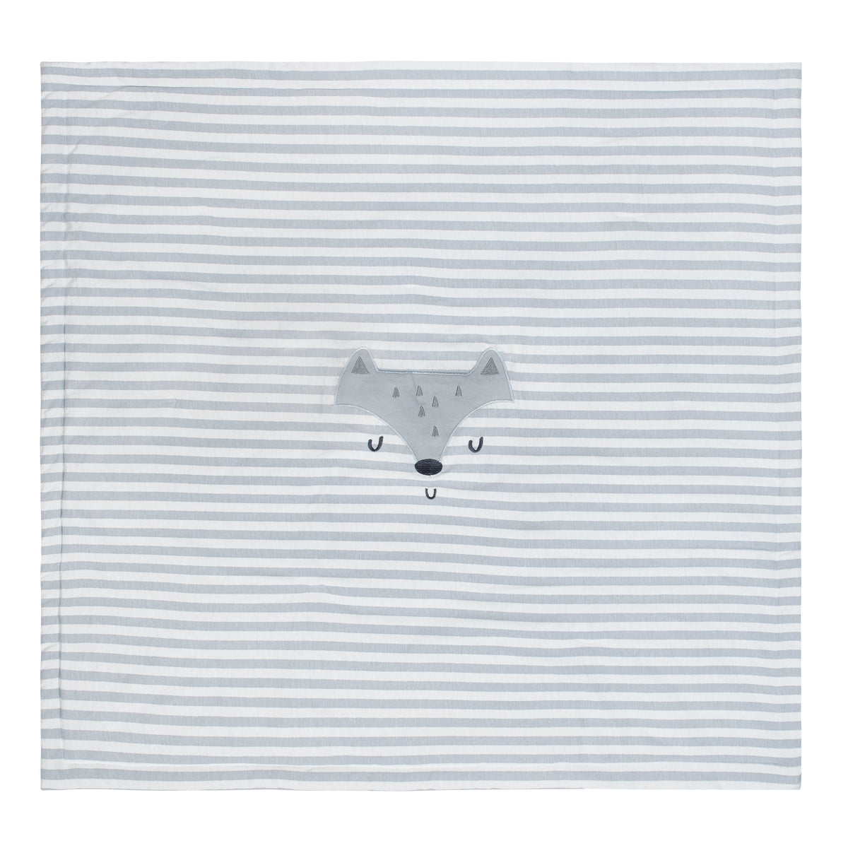 1-Pack Boys Fox Organic Animal Face Blanket, view 2