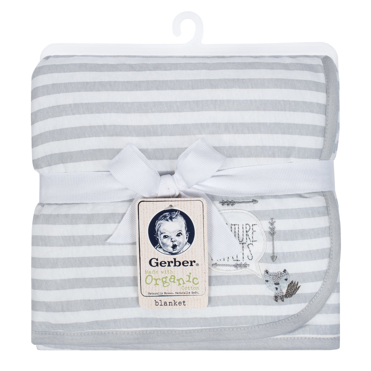 Boys Adventure Organic 2 Ply Blanket, view 2