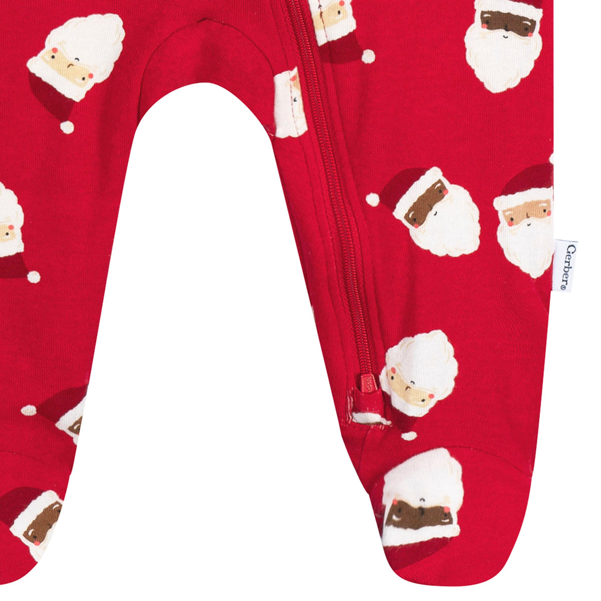 Baby Neutral Santa Faces Sleep 'N Play-Gerber Childrenswear Wholesale